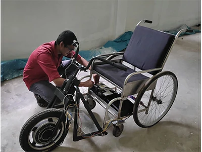 Electric Wheelchair Mini Project